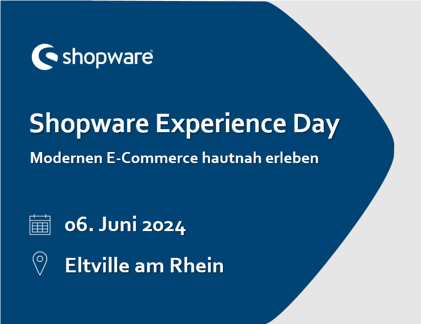 Shopware Experience Day - Ticket - 06. Juni 2024